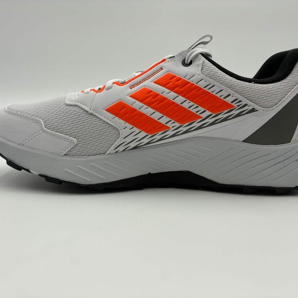 Adidas Terrex Tracefinder 2 Trail Running Shoes Grey Orange Men’s 10 main image 5